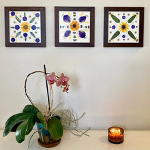 Load image into Gallery viewer, Coreopsis Mandala - Pressed Flower Print