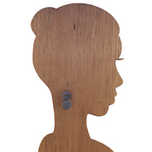 Load image into Gallery viewer, Pewter - Moon Phase Earrings