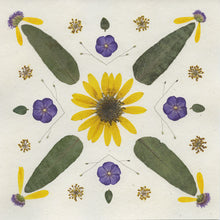 Load image into Gallery viewer, Sage Mandala - Pressed Flower Print
