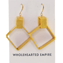 Load image into Gallery viewer, Gold - Big Geometric Earrings
