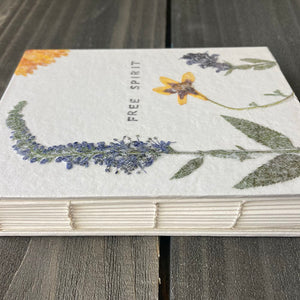 Free Spirit - Flower Journal - Blank Pages