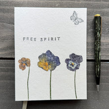 Load image into Gallery viewer, Free Spirit - Flower Journal - Blank Pages
