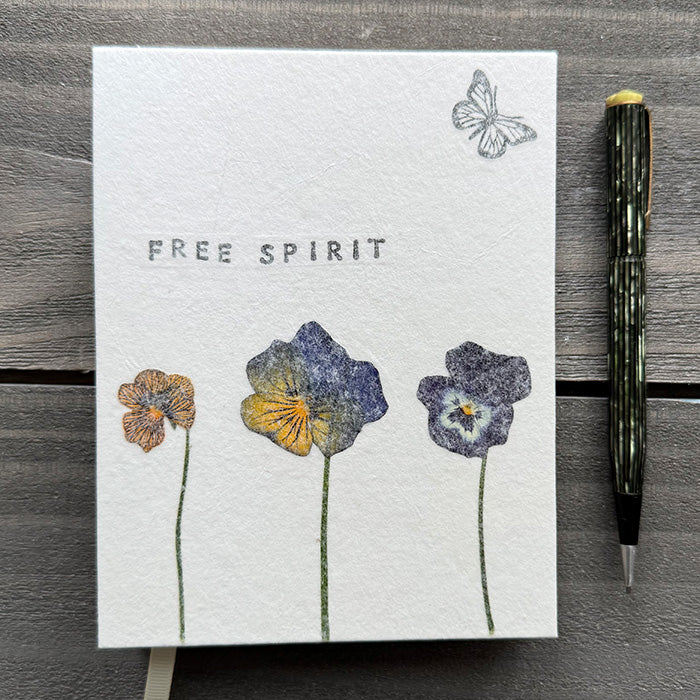 Free Spirit - Flower Journal - Blank Pages