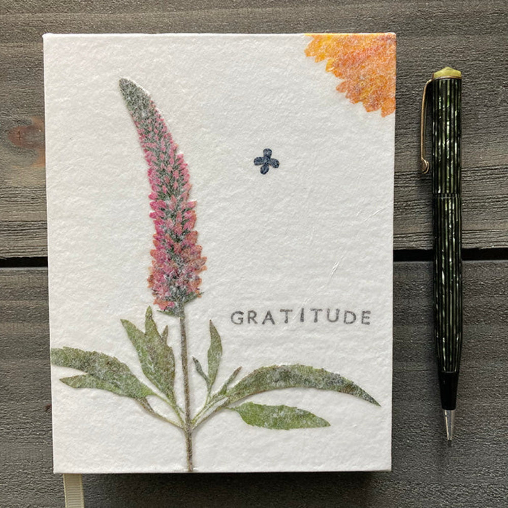 Gratitude - Flower Journal - Lined Pages