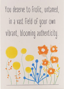 Authenticity - Recycled Paper Card