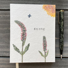 Load image into Gallery viewer, Shine - Flower Journal - Lined Pages
