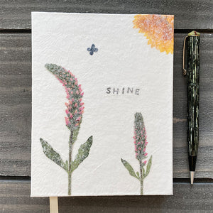 Shine - Flower Journal - Lined Pages
