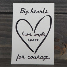 Load image into Gallery viewer, Big Hearts - Recycled Paper Card - 4x6
